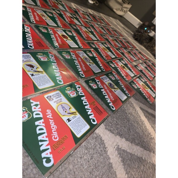 Lot of 26 NFL 1976 Canada Dry Ginger Ale NFL Unused Cans HTF - Picture 6 of 15